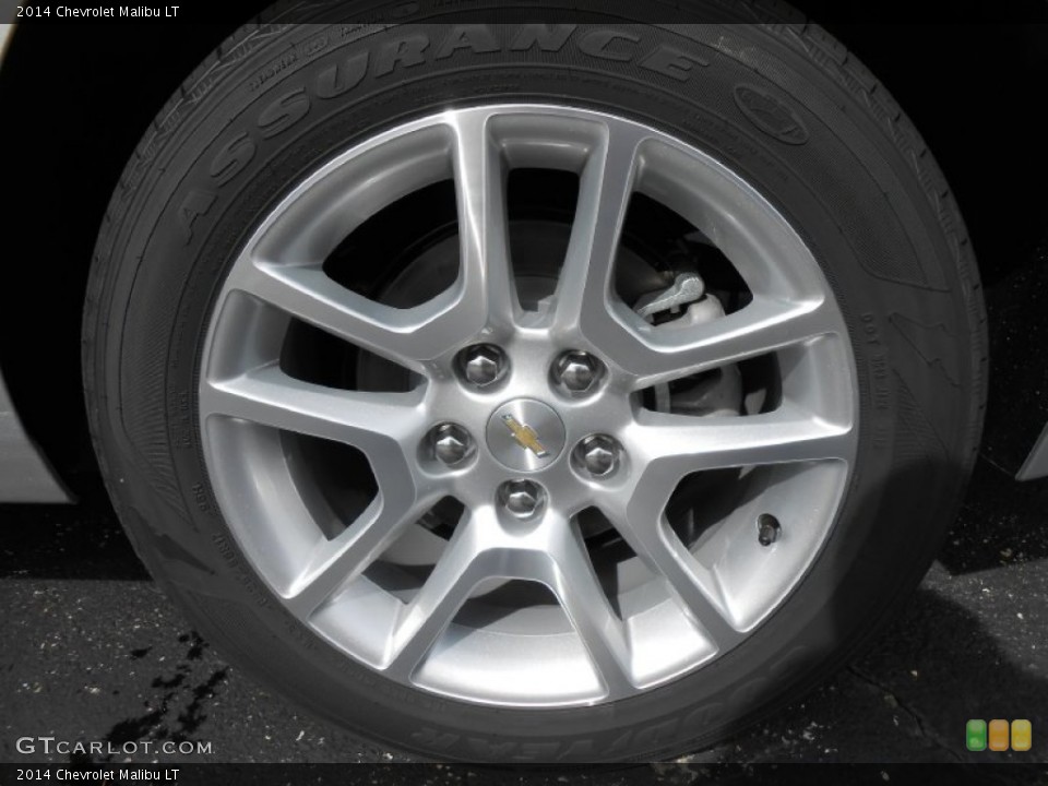 2014 Chevrolet Malibu LT Wheel and Tire Photo #86561499