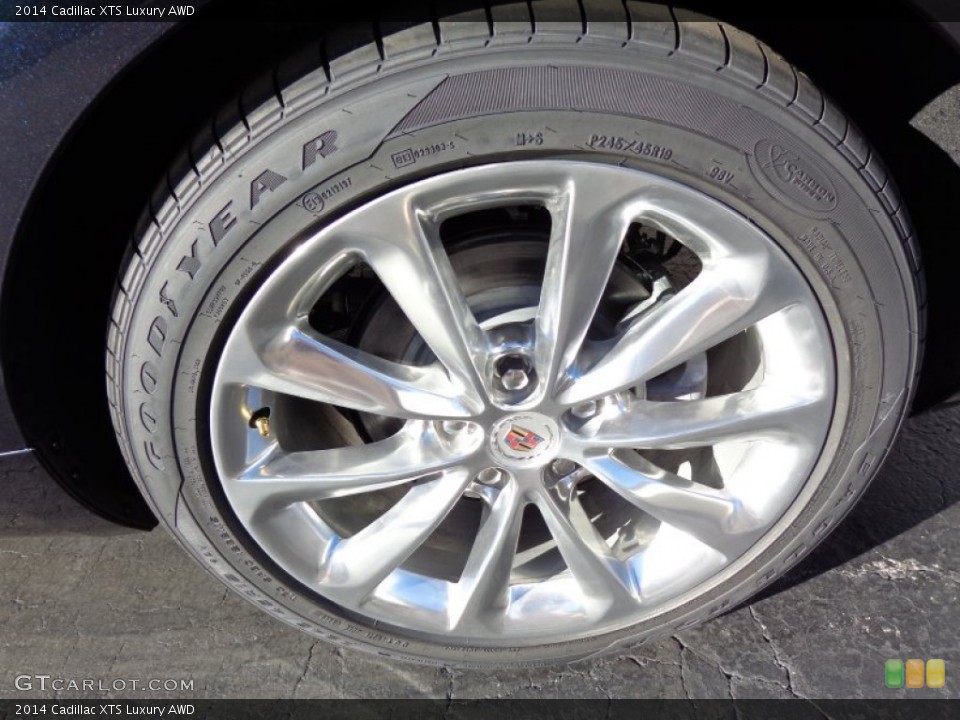 2014 Cadillac XTS Luxury AWD Wheel and Tire Photo #86576302