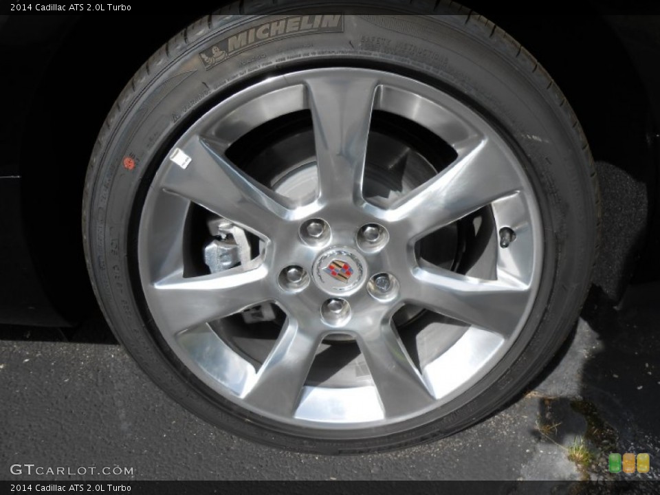 2014 Cadillac ATS 2.0L Turbo Wheel and Tire Photo #86579505