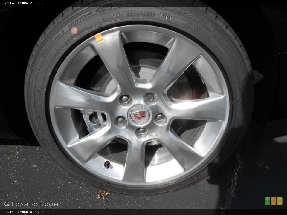 2014 Cadillac ATS 2.5L Wheel and Tire Photo #86580663