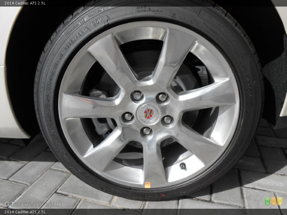 2014 Cadillac ATS 2.5L Wheel and Tire Photo #86581404
