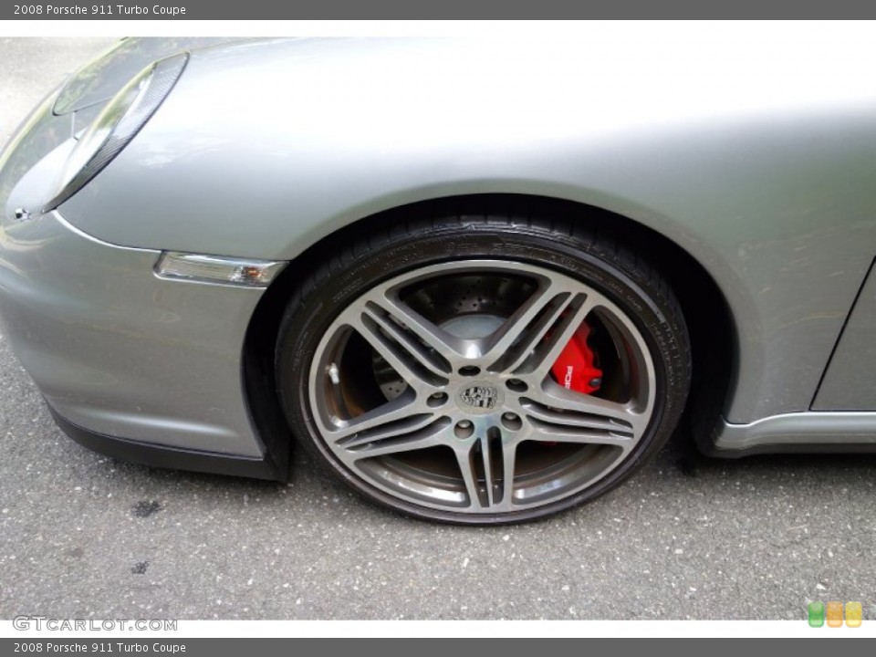 2008 Porsche 911 Turbo Coupe Wheel and Tire Photo #86581407