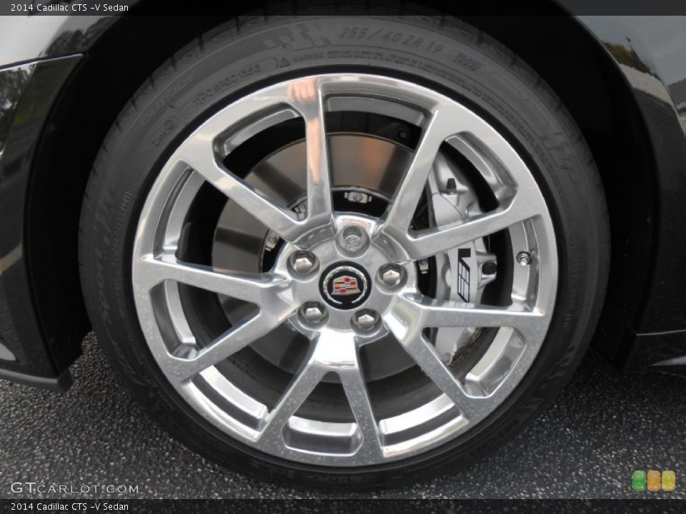 2014 Cadillac CTS -V Sedan Wheel and Tire Photo #86582128