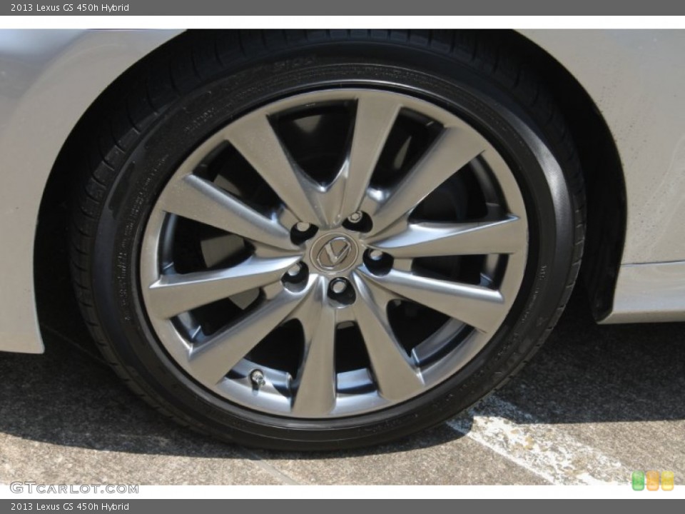 2013 Lexus GS 450h Hybrid Wheel and Tire Photo #86592012