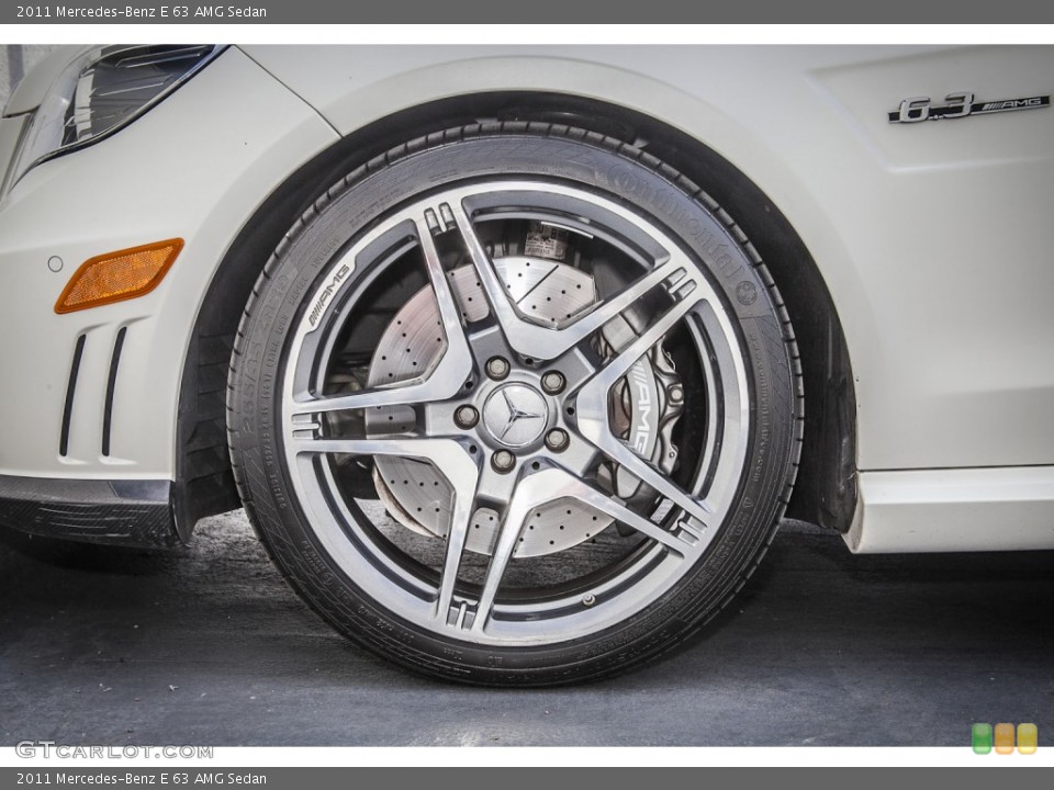 2011 Mercedes-Benz E 63 AMG Sedan Wheel and Tire Photo #86597382