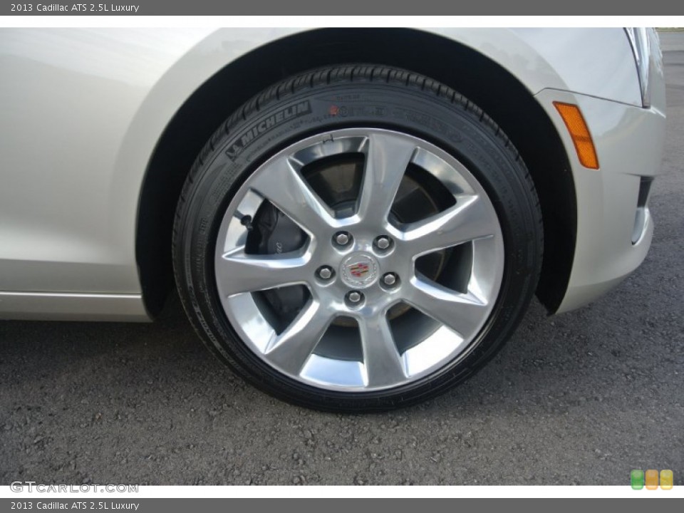 2013 Cadillac ATS 2.5L Luxury Wheel and Tire Photo #86606748