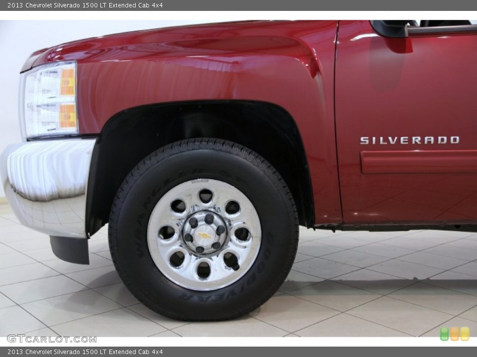 2013 Chevrolet Silverado 1500 LT Extended Cab 4x4 Wheel and Tire Photo #86610125
