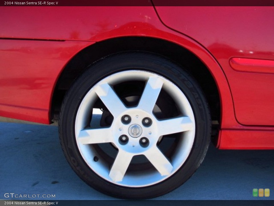 2004 Nissan Sentra SE-R Spec V Wheel and Tire Photo #86611320