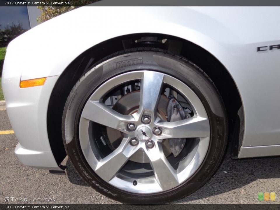 2012 Chevrolet Camaro SS Convertible Wheel and Tire Photo #86612565