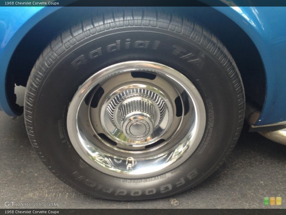 1968 Chevrolet Corvette Coupe Wheel and Tire Photo #86617609