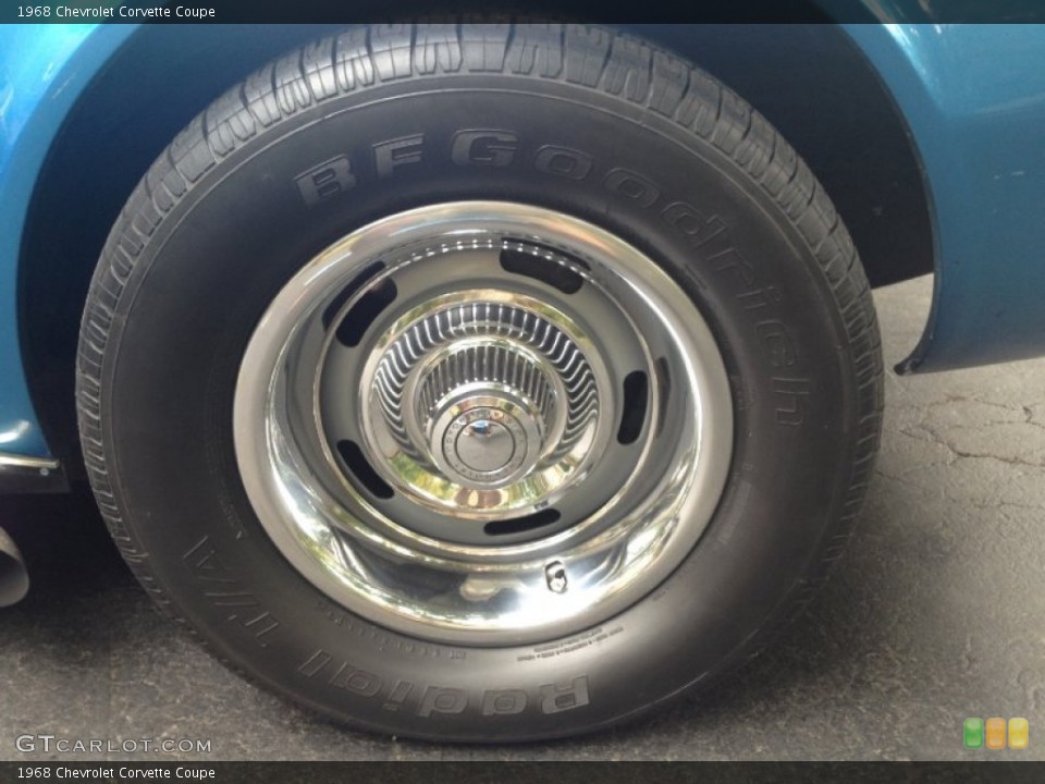1968 Chevrolet Corvette Coupe Wheel and Tire Photo #86617633