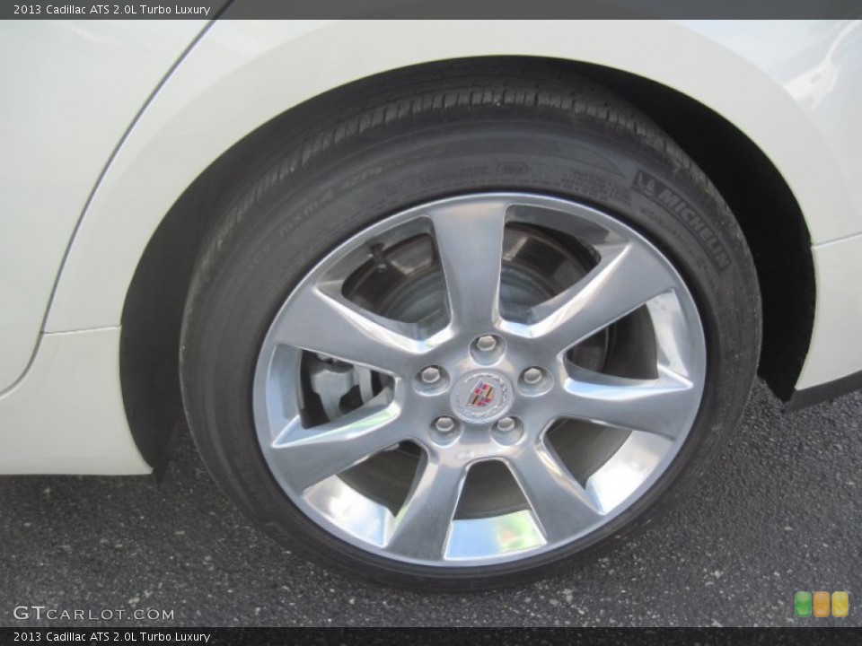 2013 Cadillac ATS 2.0L Turbo Luxury Wheel and Tire Photo #86619286