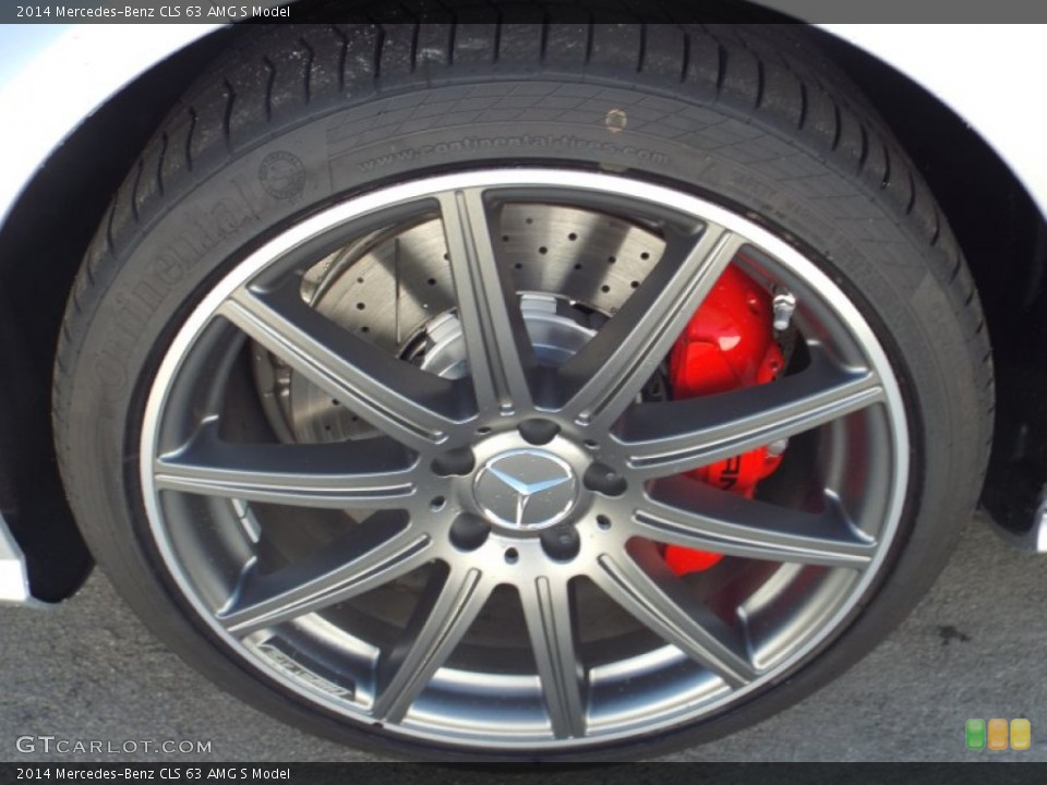 2014 Mercedes-Benz CLS 63 AMG S Model Wheel and Tire Photo #86623348