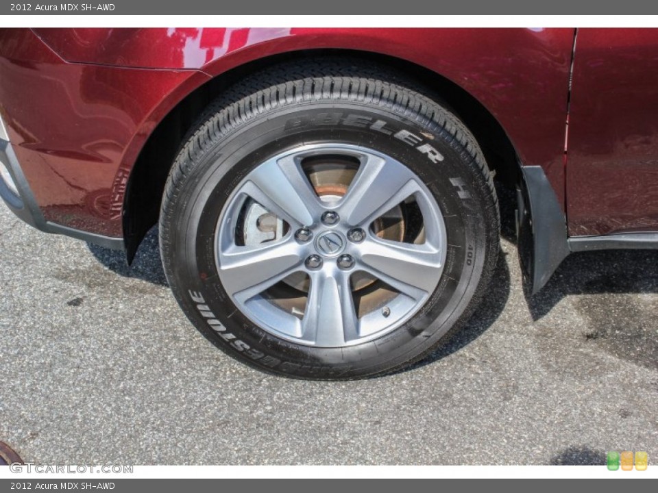 2012 Acura MDX Wheels and Tires