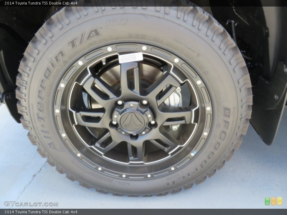2014 Toyota Tundra TSS Double Cab 4x4 Wheel and Tire Photo #86631598