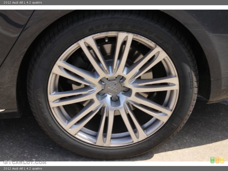 2012 Audi A8 L 4.2 quattro Wheel and Tire Photo #86646211