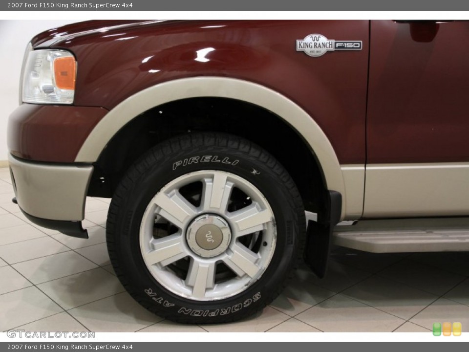 2007 Ford F150 King Ranch SuperCrew 4x4 Wheel and Tire Photo #86668723