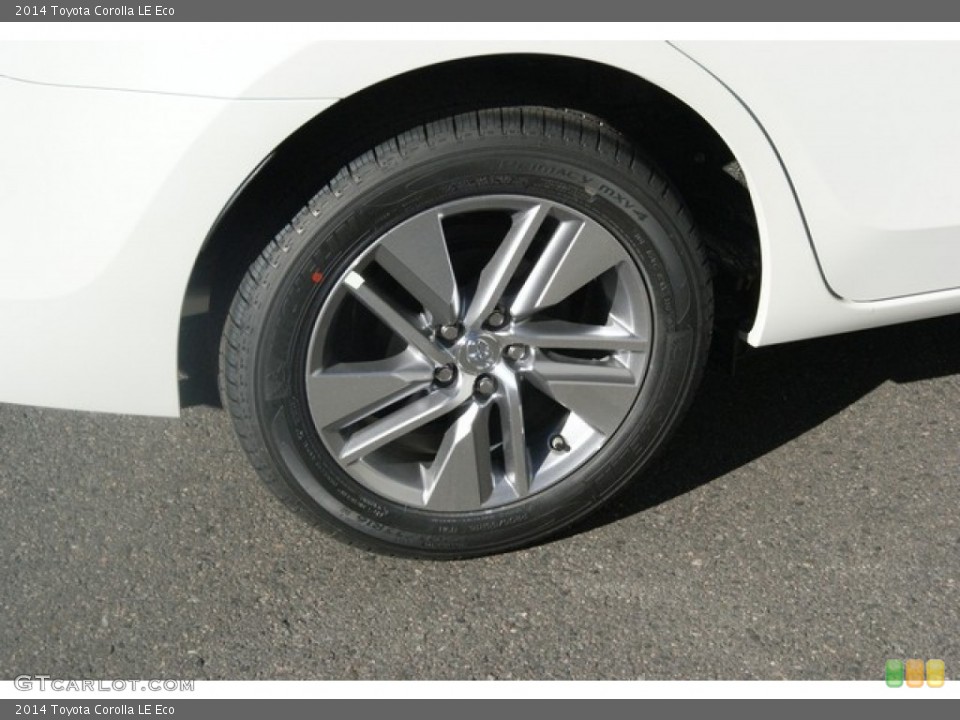 2014 Toyota Corolla LE Eco Wheel and Tire Photo #86669653