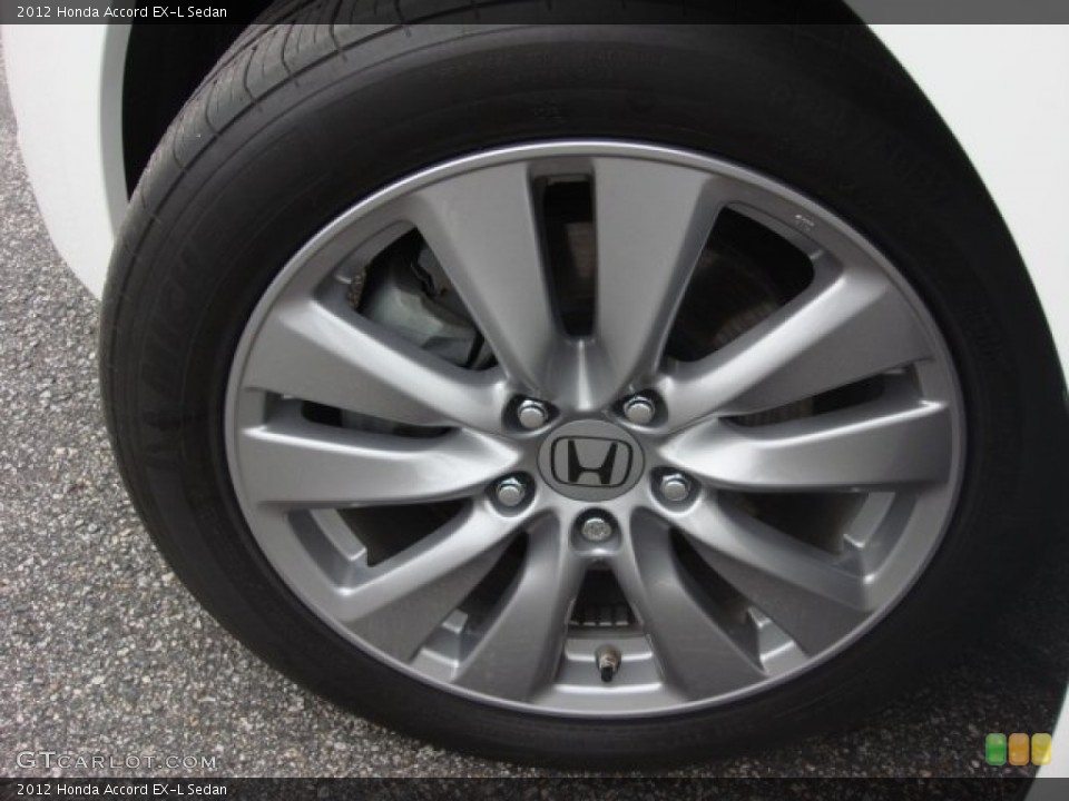 2012 Honda Accord EX-L Sedan Wheel and Tire Photo #86669977