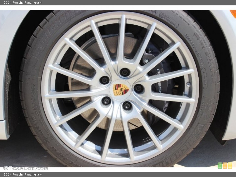 2014 Porsche Panamera 4 Wheel and Tire Photo #86674426