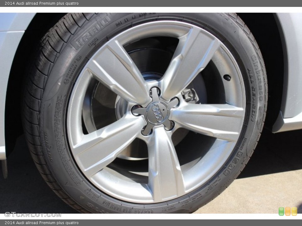 2014 Audi allroad Premium plus quattro Wheel and Tire Photo #86675044