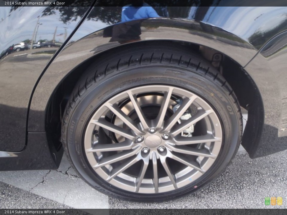 2014 Subaru Impreza WRX 4 Door Wheel and Tire Photo #86678400