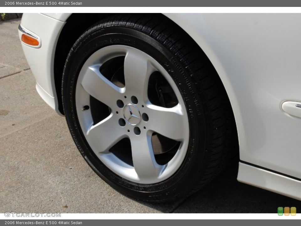 2006 Mercedes-Benz E 500 4Matic Sedan Wheel and Tire Photo #86684241