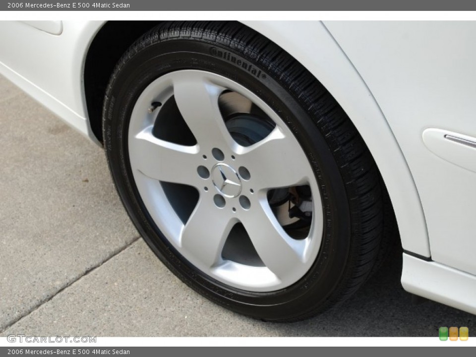 2006 Mercedes-Benz E 500 4Matic Sedan Wheel and Tire Photo #86684283