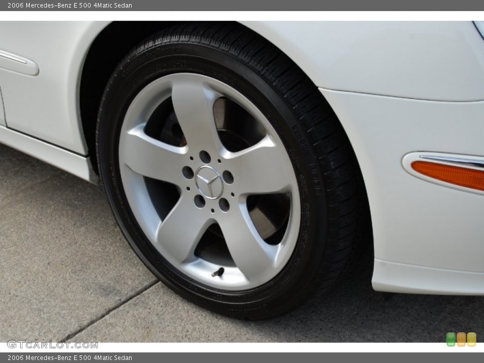 2006 Mercedes-Benz E 500 4Matic Sedan Wheel and Tire Photo #86684298