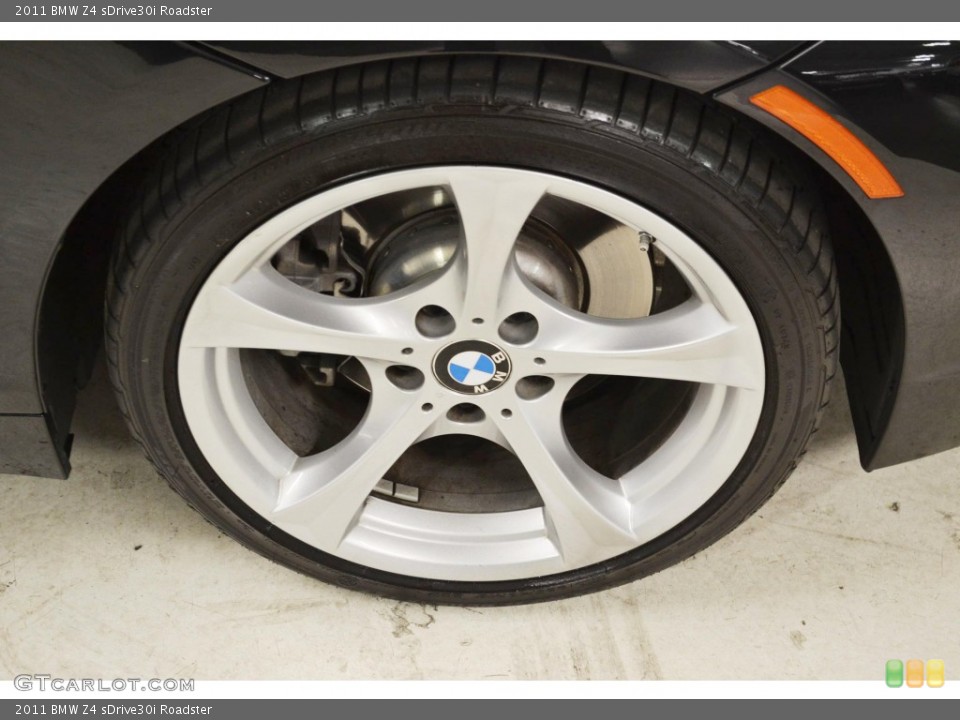 2011 BMW Z4 sDrive30i Roadster Wheel and Tire Photo #86684871