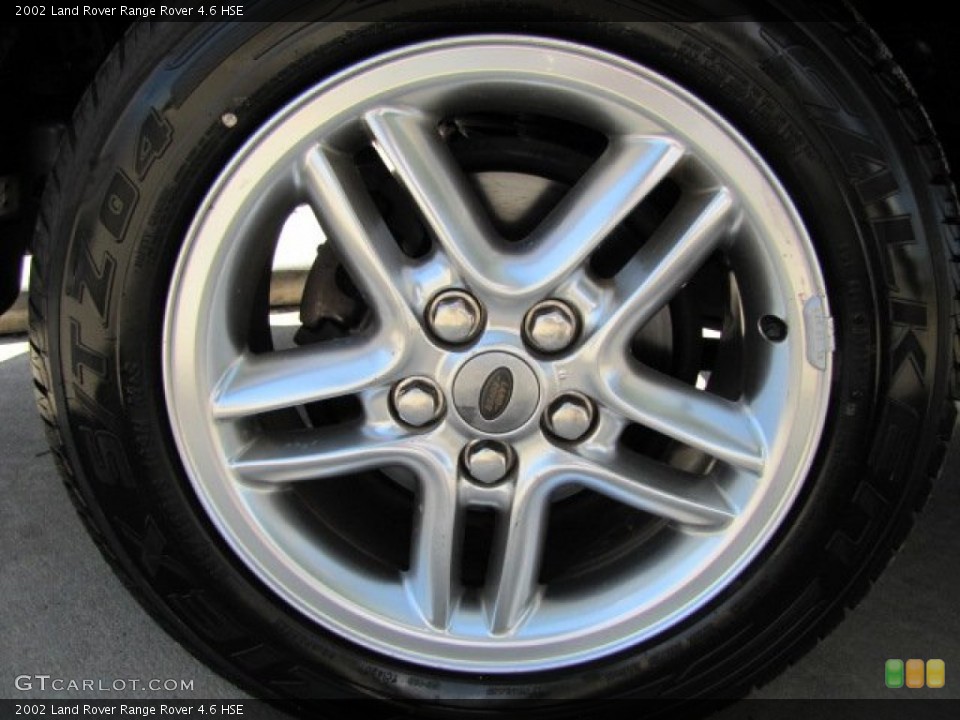 2002 Land Rover Range Rover 4.6 HSE Wheel and Tire Photo #86695710