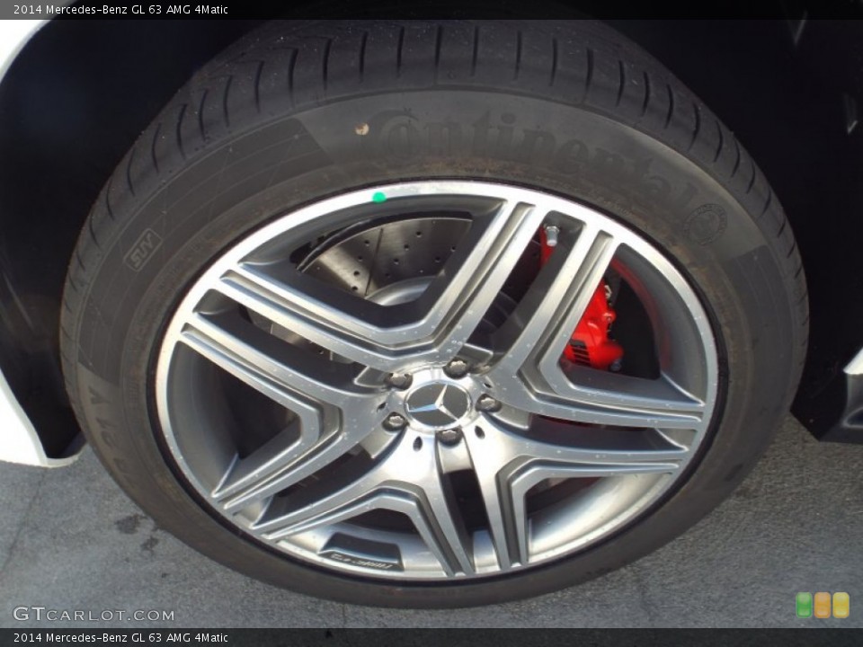2014 Mercedes-Benz GL 63 AMG 4Matic Wheel and Tire Photo #86699328
