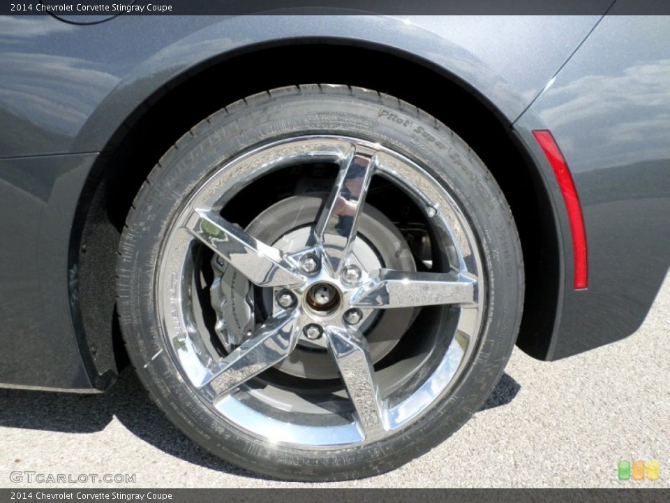 2014 Chevrolet Corvette Stingray Coupe Wheel and Tire Photo #86700178