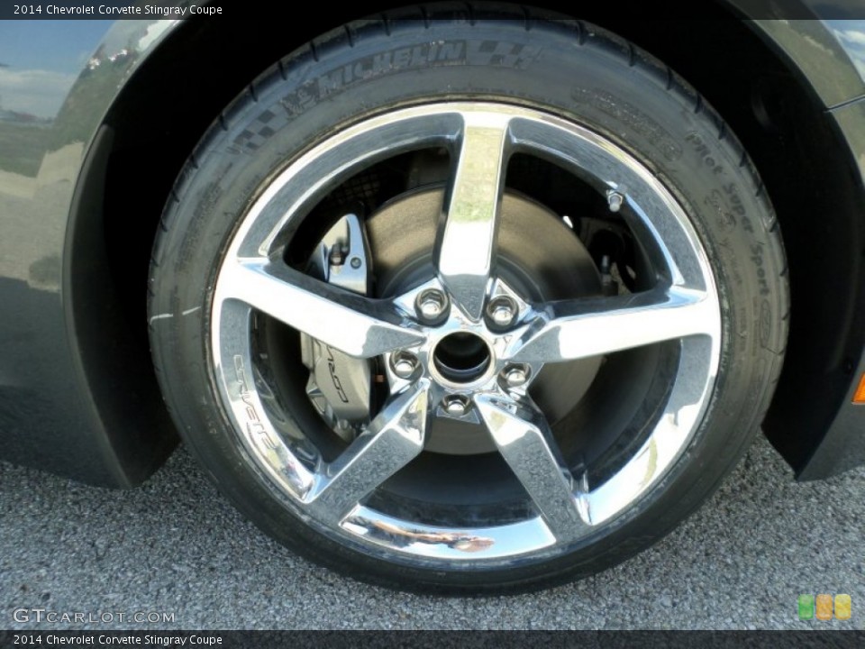 2014 Chevrolet Corvette Stingray Coupe Wheel and Tire Photo #86700204