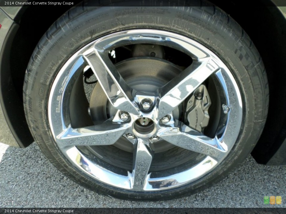 2014 Chevrolet Corvette Stingray Coupe Wheel and Tire Photo #86700231