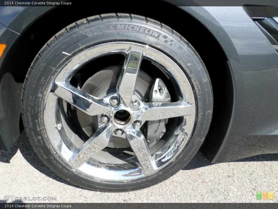 2014 Chevrolet Corvette Stingray Coupe Wheel and Tire Photo #86700259