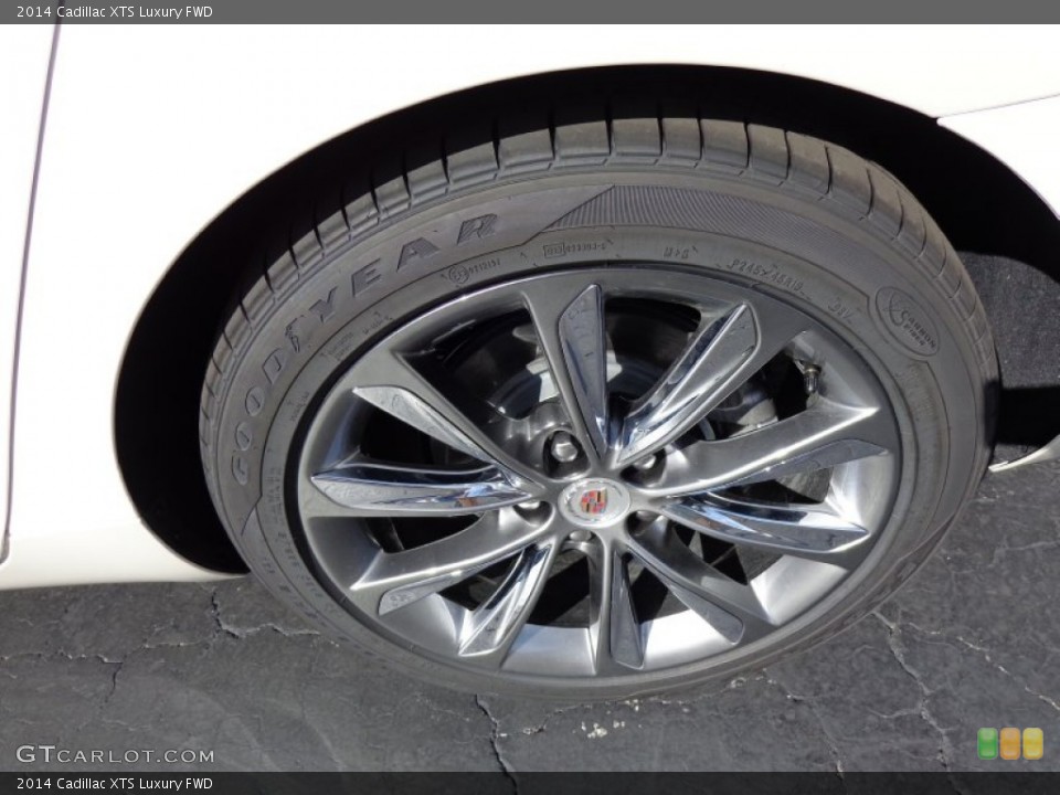 2014 Cadillac XTS Luxury FWD Wheel and Tire Photo #86704218