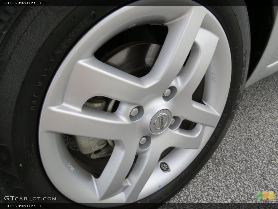 2013 Nissan Cube 1.8 SL Wheel and Tire Photo #86705979