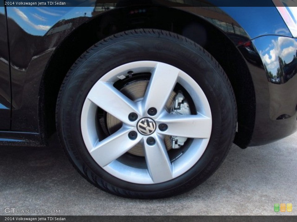 2014 Volkswagen Jetta TDI Sedan Wheel and Tire Photo #86713587