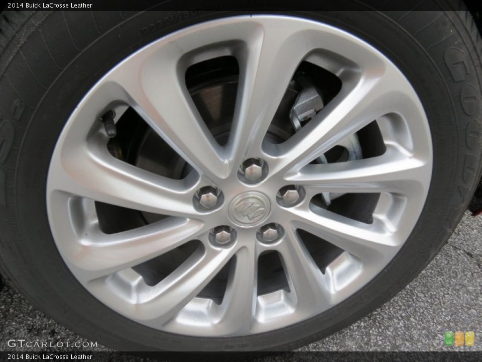 2014 Buick LaCrosse Leather Wheel and Tire Photo #86720643