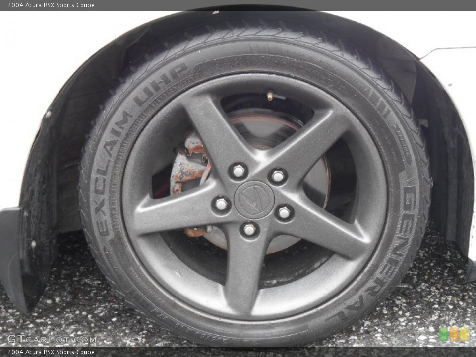 2004 Acura RSX Sports Coupe Wheel and Tire Photo #86726478