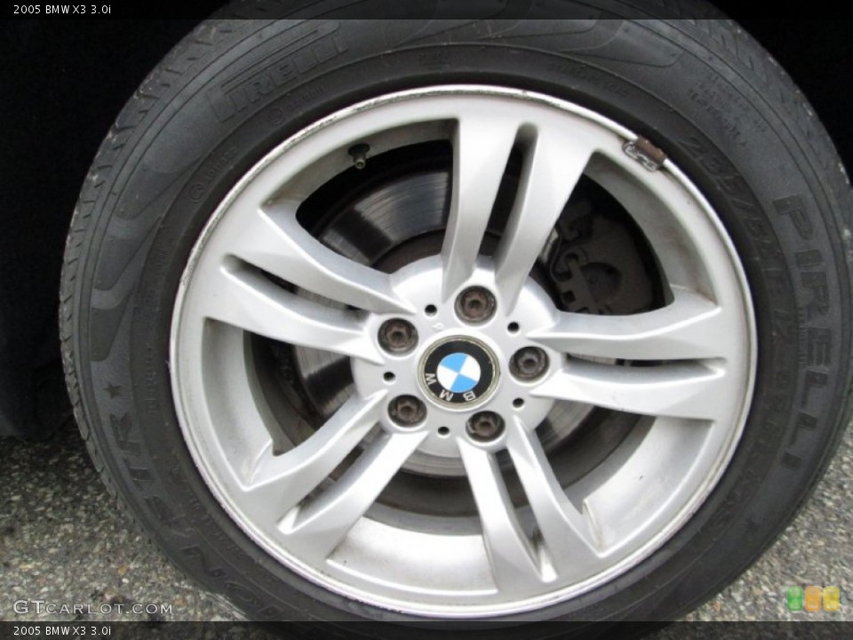 2005 BMW X3 3.0i Wheel and Tire Photo #86729256