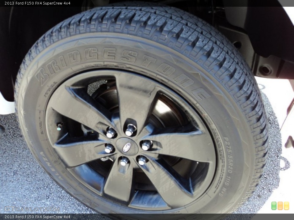 2013 Ford F150 FX4 SuperCrew 4x4 Wheel and Tire Photo #86730303