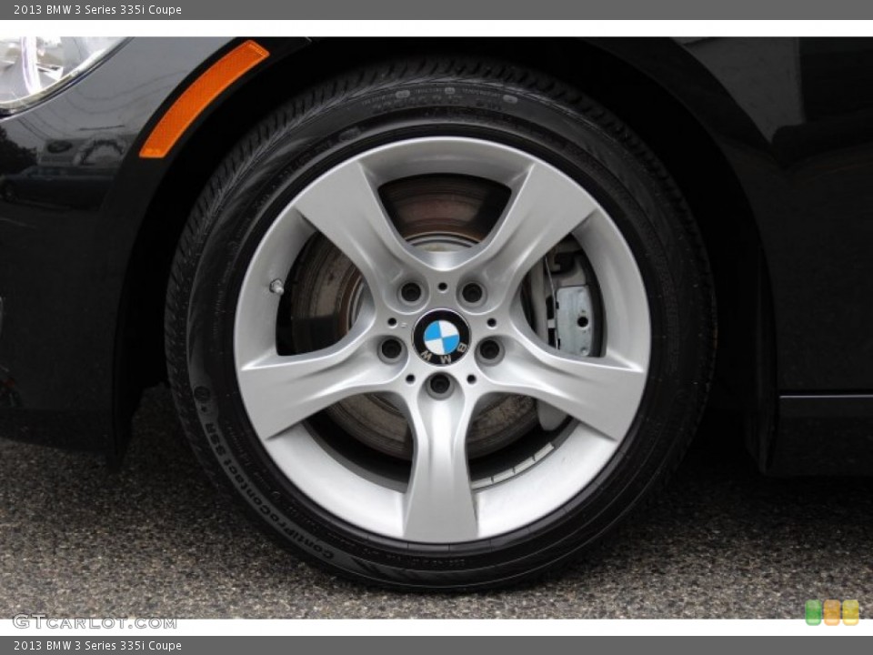 2013 BMW 3 Series 335i Coupe Wheel and Tire Photo #86732876