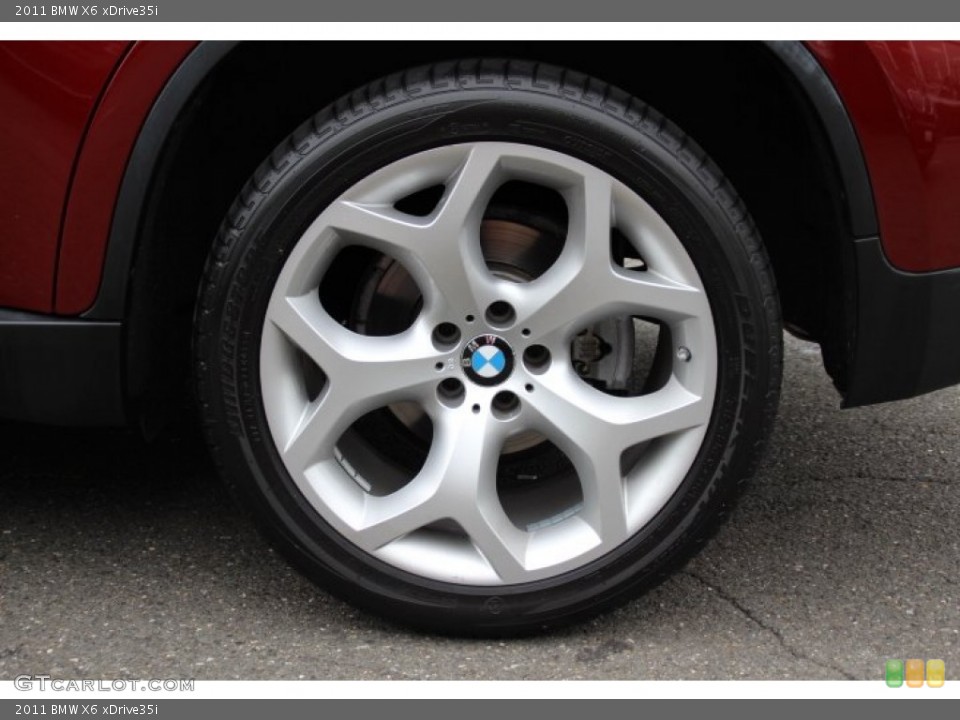 2011 BMW X6 xDrive35i Wheel and Tire Photo #86733609