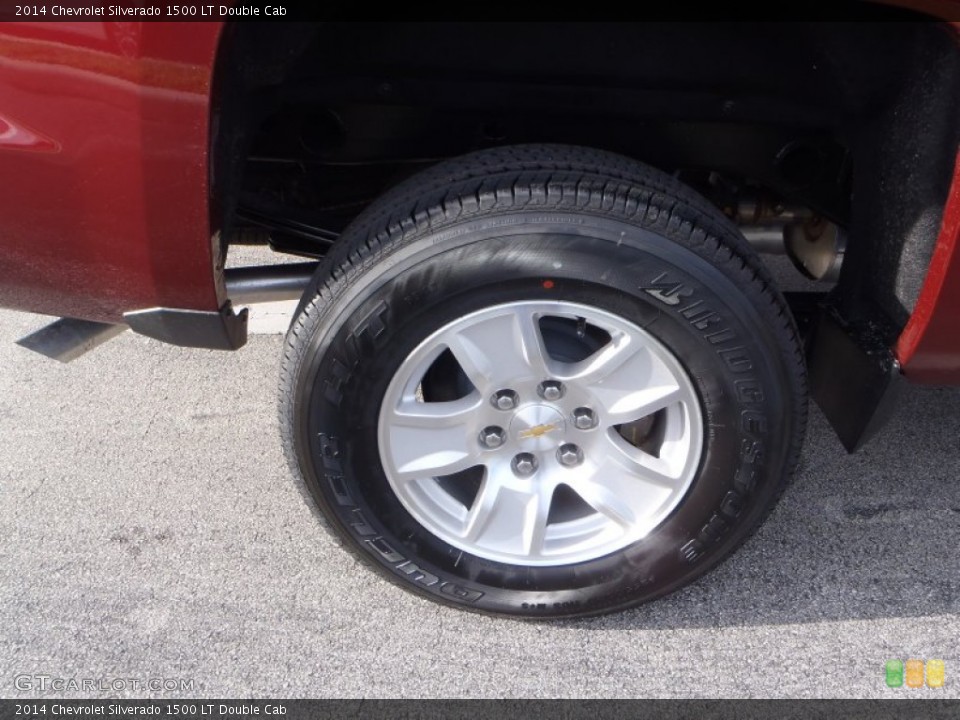 2014 Chevrolet Silverado 1500 LT Double Cab Wheel and Tire Photo #86737470