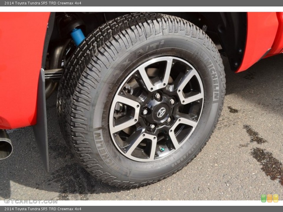 2014 Toyota Tundra SR5 TRD Crewmax 4x4 Wheel and Tire Photo #86739711
