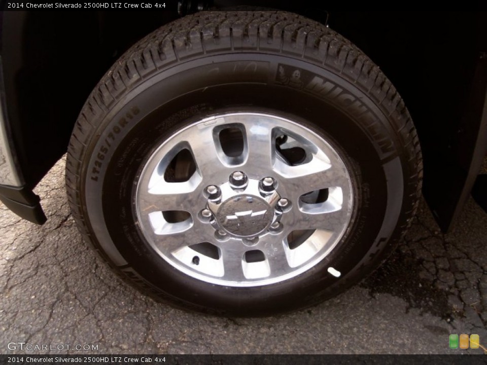 2014 Chevrolet Silverado 2500HD LTZ Crew Cab 4x4 Wheel and Tire Photo #86742969