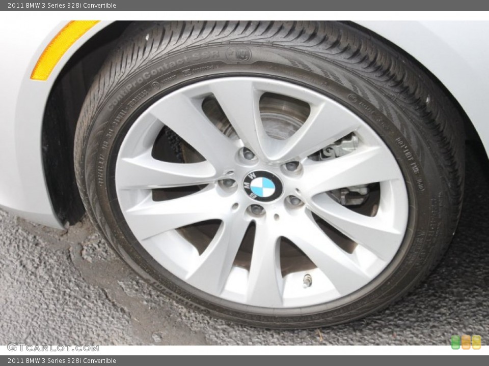 2011 BMW 3 Series 328i Convertible Wheel and Tire Photo #86757348
