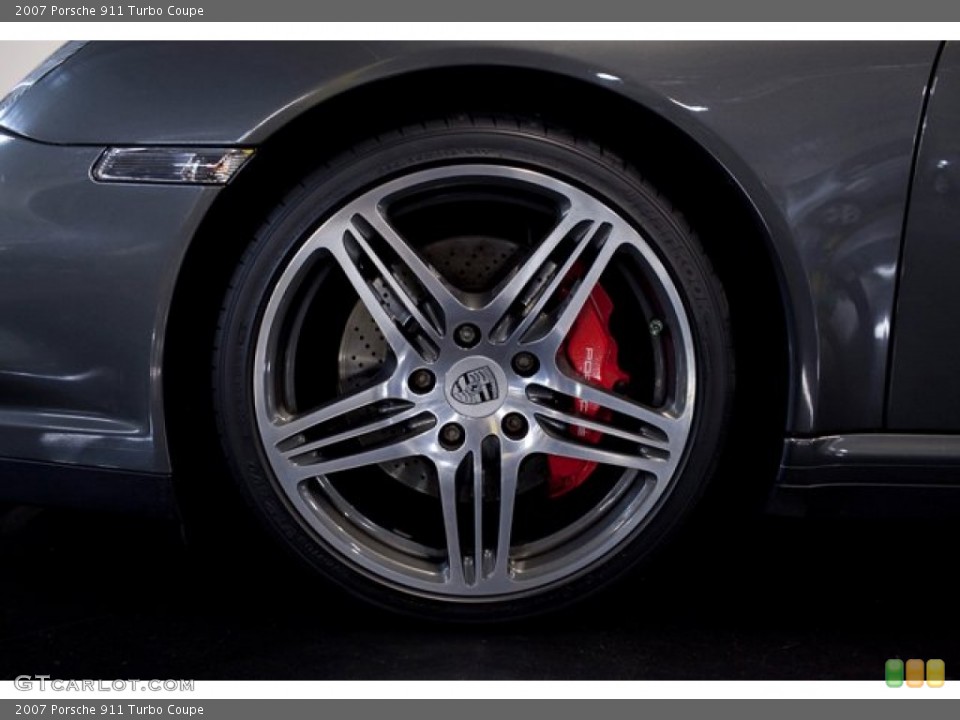 2007 Porsche 911 Turbo Coupe Wheel and Tire Photo #86760854